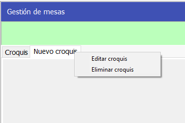 Modificar y/o eliminar croquis